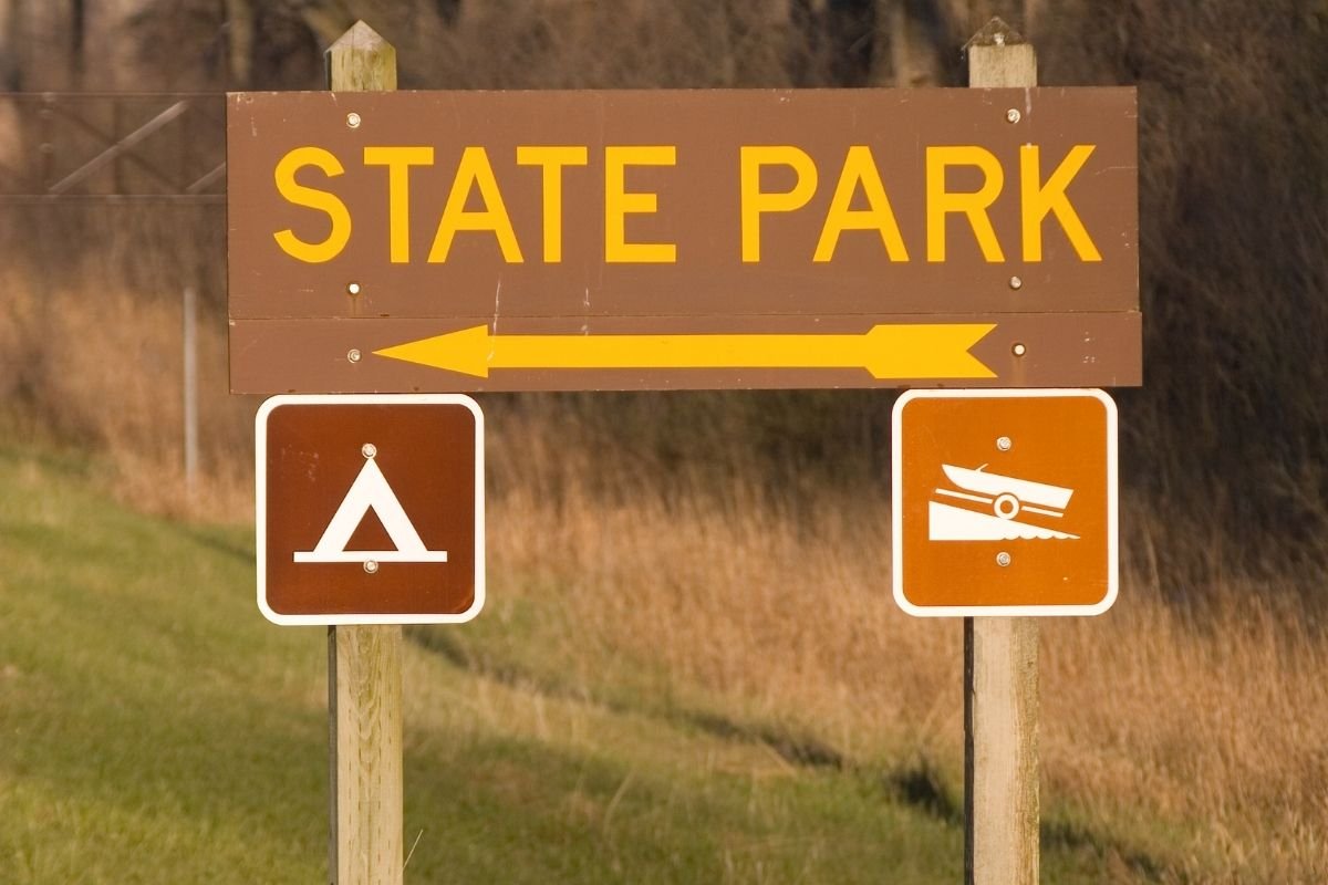can you metal detect in a state park